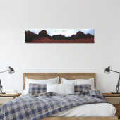 Sedona Natural Red Rocks Leinwanddruck (Insitu (Schlafzimmer))