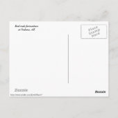 Sedona Red Rock Postcard Postkarte (Rückseite)