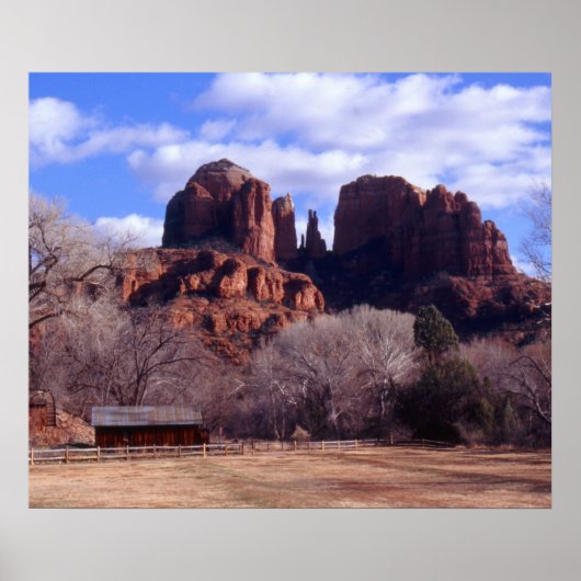 Sedona Red Rock Poster (Vorne)