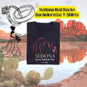 Sedona Red Rocks Bachelorette T-Shirt