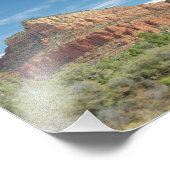 Sedona Red rocks Fotodruck (Ecke)
