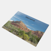 Sedona Red rocks Fußmatte (Schrägansicht)