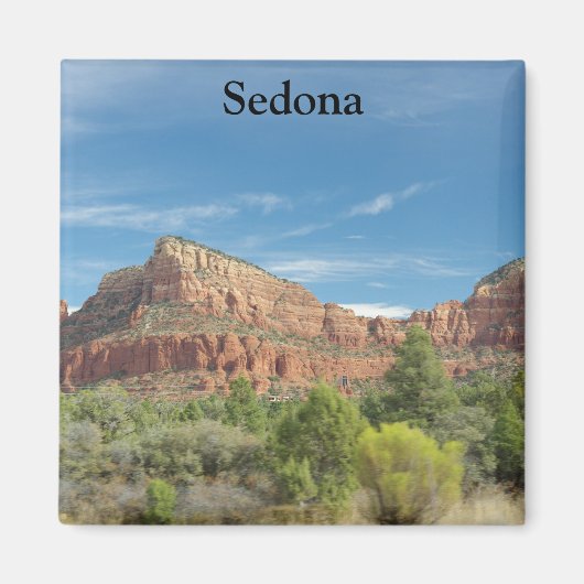 Sedona Red rocks Magnet (Vorne)