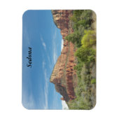 Sedona Red rocks Magnet (Vertikal)