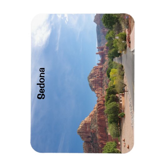 Sedona Red rocks Magnet (Vertikal)