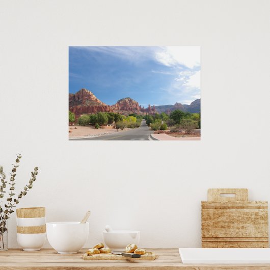 Sedona Red rocks Poster (Küche)