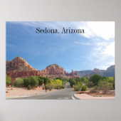 Sedona Red rocks Poster (Vorne)