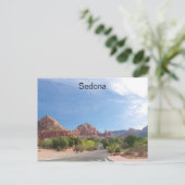 Sedona Red rocks Postkarte (Stehend Vorderseite)