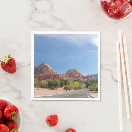 Sedona Red rocks Serviette (Beispiel)