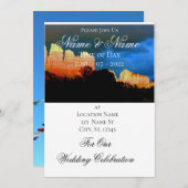 Sedona Red Rocks Thunder_Cove Einladung (Vorne/Hinten)