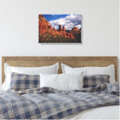 Sedona Red Rocks Wrapped Canvas Leinwanddruck (Insitu (Schlafzimmer))