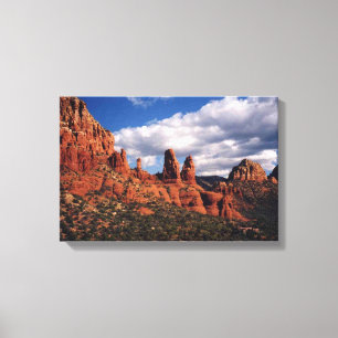 Sedona Red Rocks Wrapped Canvas Leinwanddruck
