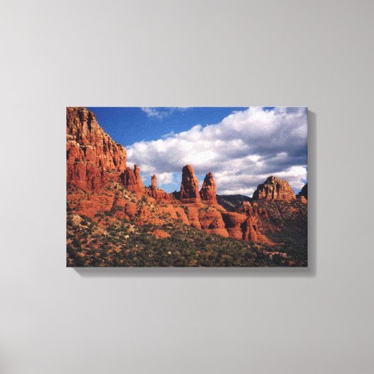 Sedona Red Rocks Wrapped Canvas Leinwanddruck (Vorderseite)