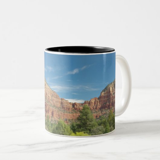 Sedona Red rocks Zweifarbige Tasse (VorderseiteRechts)