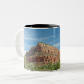Sedona Red rocks Zweifarbige Tasse (Vorderseite Links)