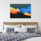 Sedona rote Felsen gewickelt Leinwand (Insitu (Schlafzimmer))