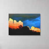 Sedona rote Felsen gewickelt Leinwand (Vorderseite)