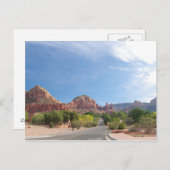 Sedona Rote Felsen Postkarte (Vorne/Hinten)
