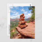 Sedona Rote Rock Post Card Postkarte (Vorne/Hinten)