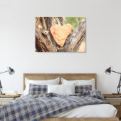 Sedona rotes Felsenherz gewickelt Leinwand (Insitu (Schlafzimmer))