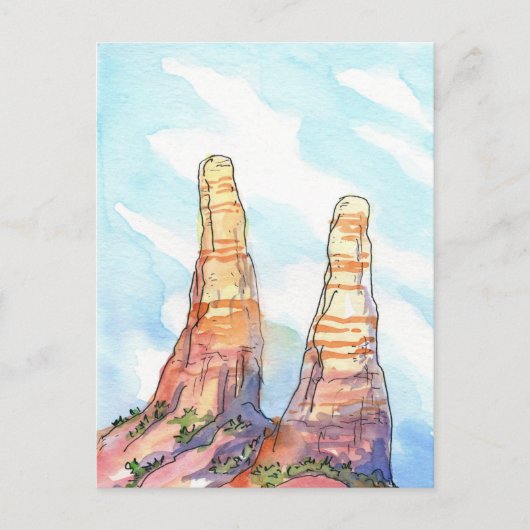 Sedona Sentinels Postkarte (Vorderseite)