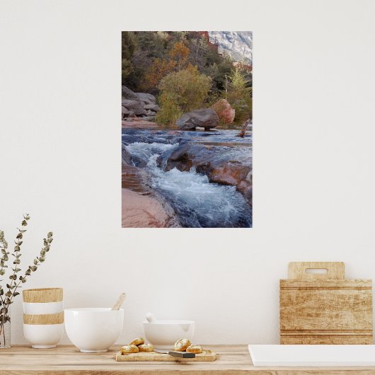 Sedona Slide Rock Print Poster (Küche)