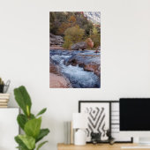 Sedona Slide Rock Print Poster (Heimbüro)