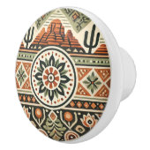 Sedona Southwest Wüste Farben Icons & Style Keramikknauf (Rechts)