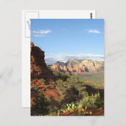 Sedona Sunset Postkarte (Vorne/Hinten)