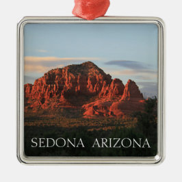 Sedona Sunset Silbernes Ornament