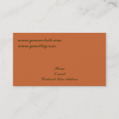 Sedona Tal Visitenkarte (Rückseite)