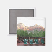Sedona-Träummagnet Magnet (Vorderseite/Rückseite)