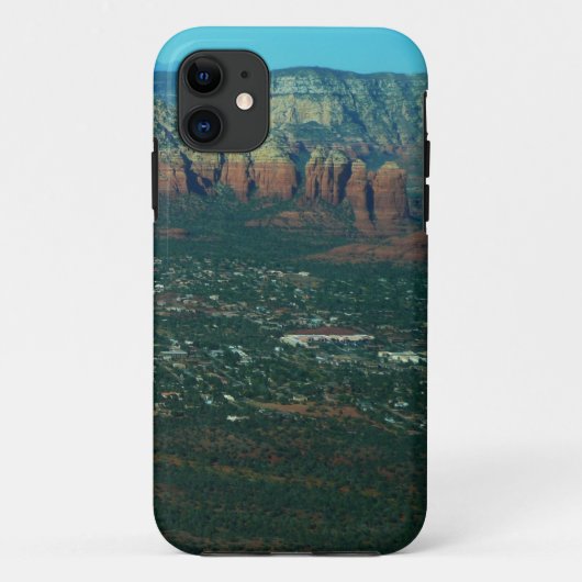 Sedona und Coffee Pot Rock aus der Luft Case-Mate iPhone Hülle (Rückseite)