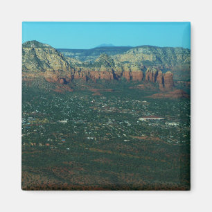 Sedona und Coffee Pot Rock aus der Luft Magnet