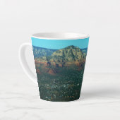 Sedona und Coffee Pot Rock aus der Luft Milchtasse (Linke Ecke)