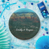 Sedona und Coffee Pot Rock aus der Luft Pappteller (Party)