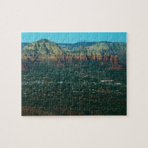 Sedona und Coffee Pot Rock aus der Luft Puzzle