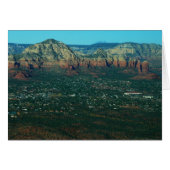 Sedona und Coffee Pot Rock von oben (Vorderseite (Horizontal))