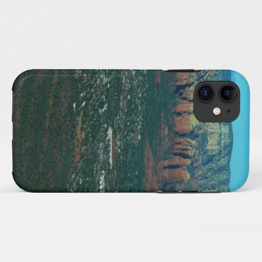 Sedona und Coffee Pot Rock von oben Case-Mate iPhone Hülle (Rückseite (Horizontal))