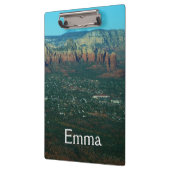 Sedona und Coffee Pot Rock von oben Klemmbrett (Links)