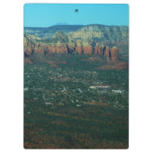 Sedona und Coffee Pot Rock von oben Klemmbrett (Rückseite)