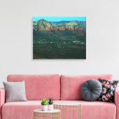 Sedona und Coffee Pot Rock von oben Leinwanddruck (Insitu (Wohnzimmer))