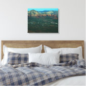 Sedona und Coffee Pot Rock von oben Leinwanddruck (Insitu (Schlafzimmer))