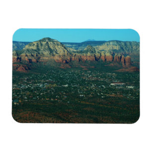 Sedona und Coffee Pot Rock von oben Magnet