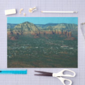 Sedona und Coffee Pot Rock von oben Seidenpapier (Handwerk)