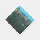 Sedona und Coffee Pot Rock von oben Serviette (Ecke)