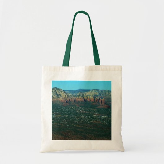 Sedona und Coffee Pot Rock von oben Tragetasche (Vorne)