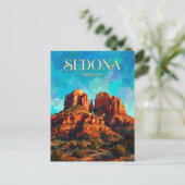 Sedona USA Postkarte (Stehend Vorderseite)