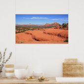 Sedona Valley Panorama Poster (Küche)