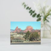 Sedona-View#4, Sedona, AZ Postkarte (Stehend Vorderseite)